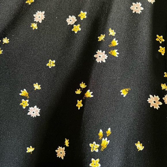 Floral Black Dress - Picture 4 of 6